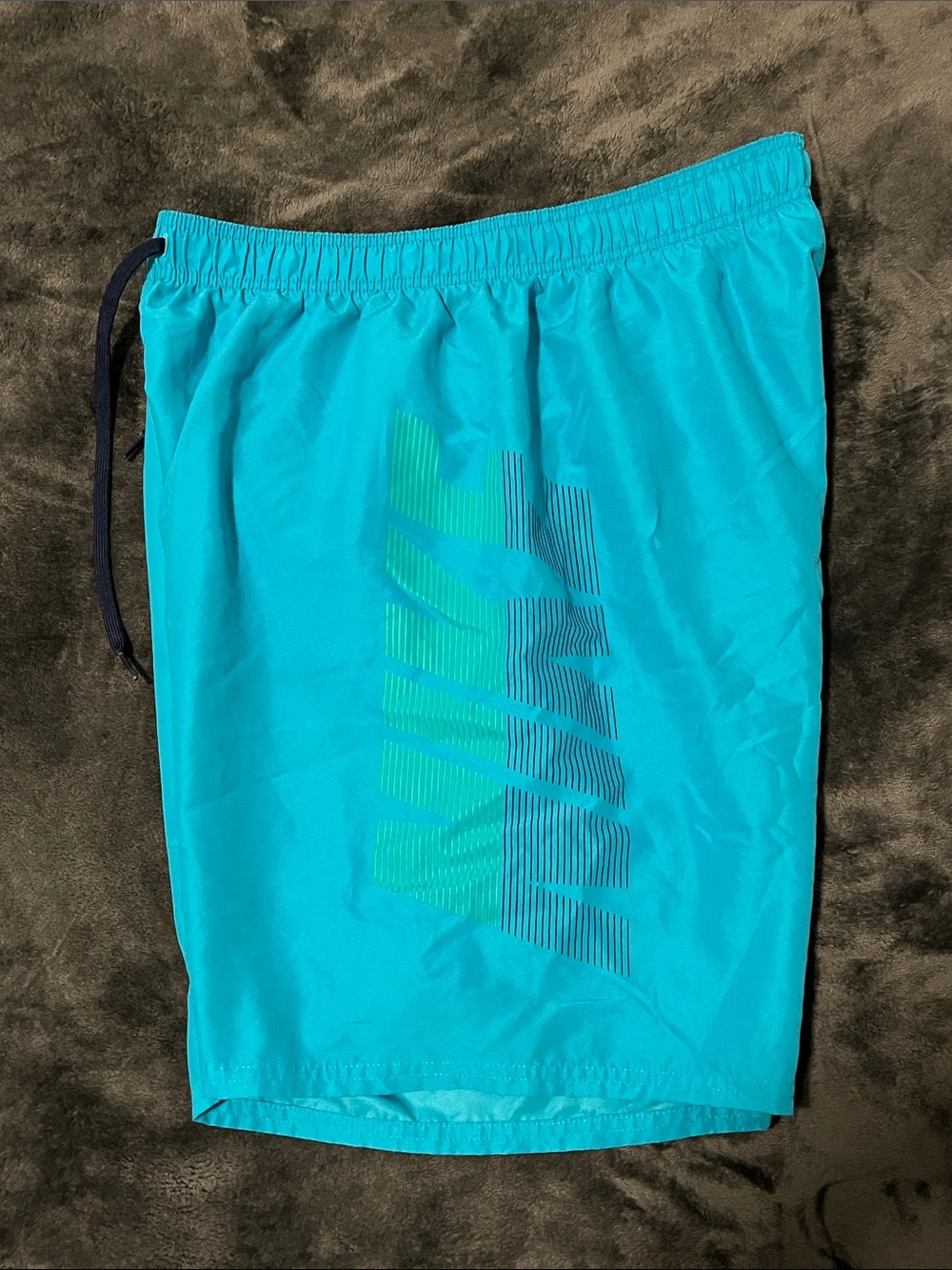 Nike Swim Volley Shorts Aqua Men XL drawstring